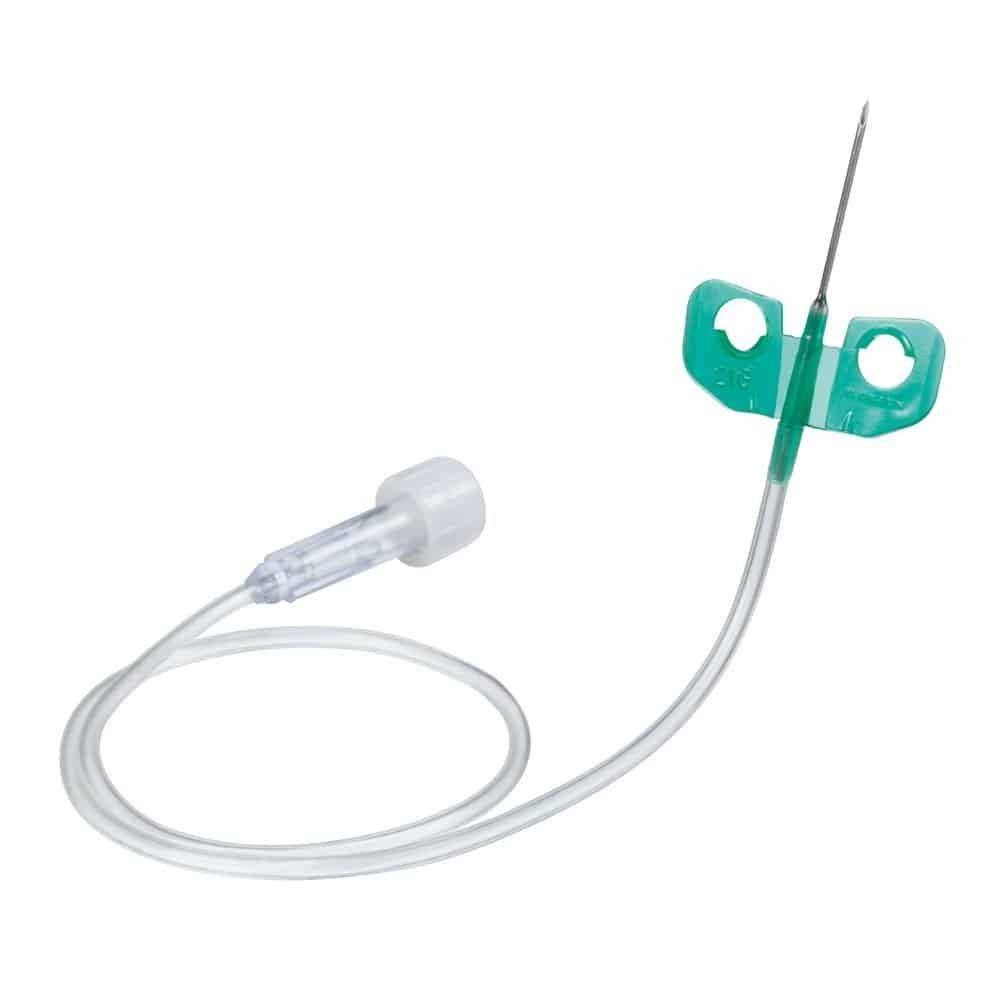 21g 3/4 inch groene vlindernaald Venofix BBraun
